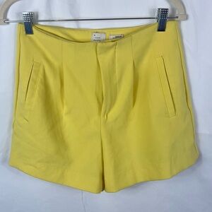 a new day High Waist Yellow Women's Shorts